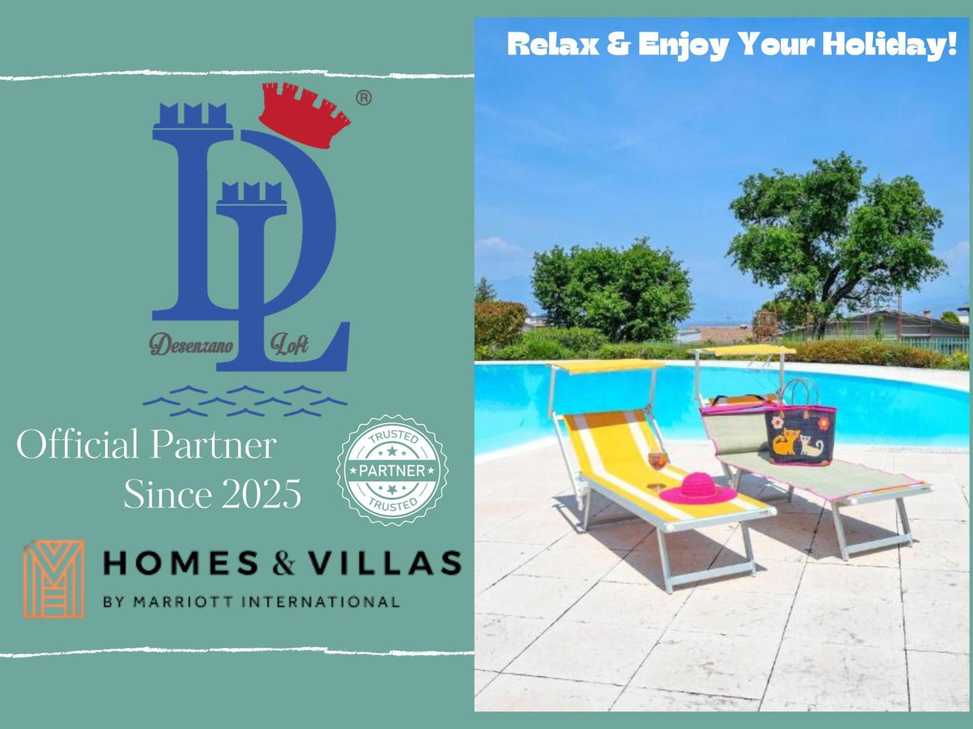 Desenzanoloft Official Partner Marriott Homes & Villas -Butterfly And 5 Pools Family Apartment Desenzano del Garda Kültér fotó