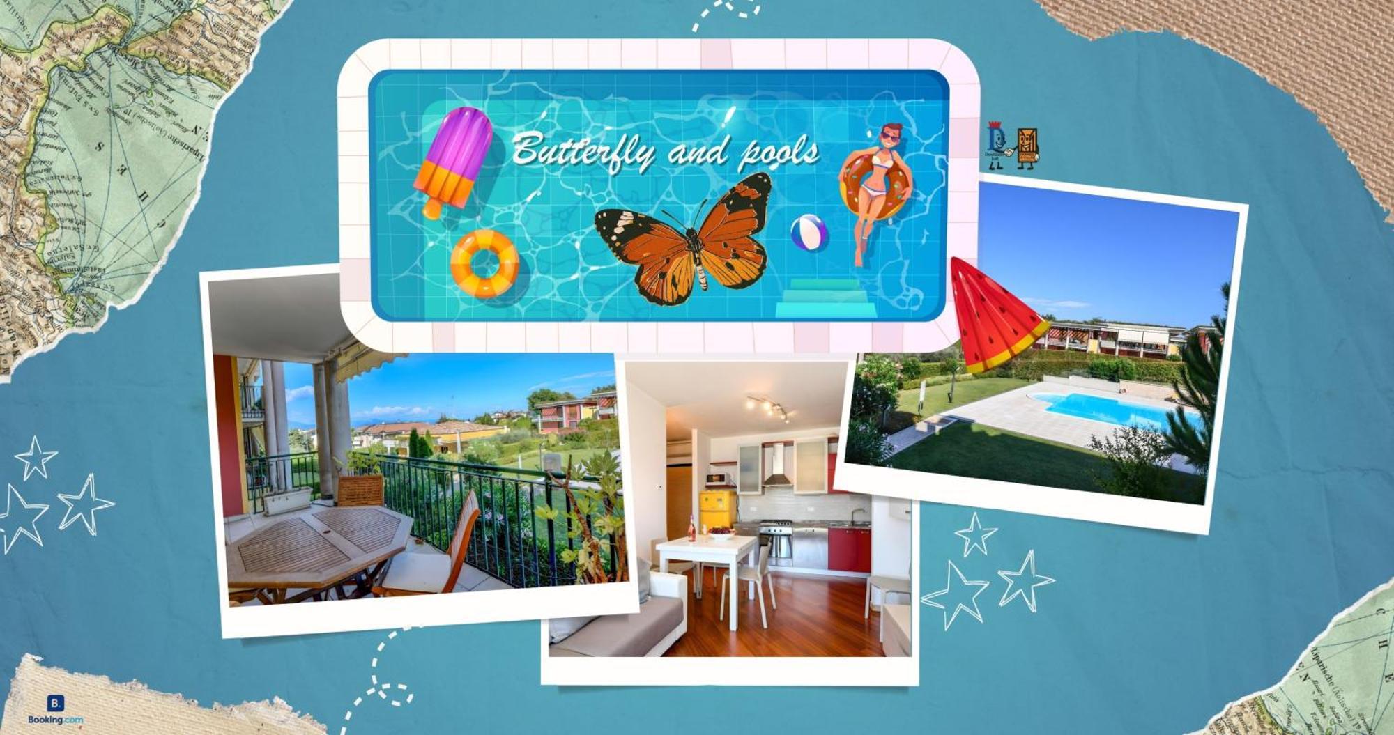 Desenzanoloft Official Partner Marriott Homes & Villas -Butterfly And 5 Pools Family Apartment Desenzano del Garda Kültér fotó